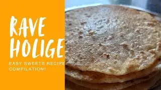 Rava obbattu/rave hoilge/suji ka puran poli , festival special recipes#trending #recipe #food