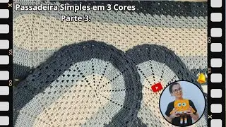 Passadeira para Pia Simples 3 cores. Parte 3.