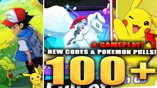 *NEW CODES* POKEMON MASTER 100+ SUMMONS! (gameplay)