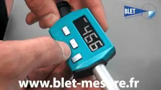 Mesure de dureté métal avec EQUOTIP - BLET MESURE