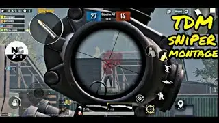 SNIPER NOOB IS HERE😂 | TDM WAREHOUSE  SNIPER MONTAGE | SATISFYING M24 & KAR98K !