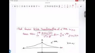 Lecture 24 part 2  (Fourier Sine and Cosine transform)