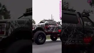 Stop. Custom F350 Hard in da Paint! #shorts