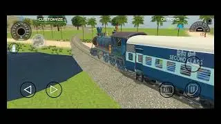 Indian Train Simulator Gameplay | Long Journey Across India 🚆 Realistic Train Driving