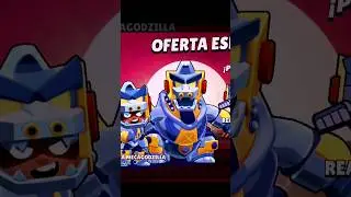#brawlstars Nueva skin Mitica! NITAMECAGODZILLA! Skin de 199 gemas