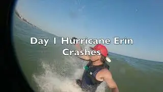 Joe's Life Foiled crashes in Hurricane Erin by Joe gillespie and Sean Adorno