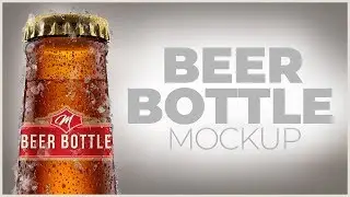 Beer Bottle mockup  / Garrafa de Cerveja Mockup