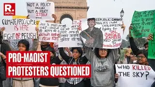 Pro-Maoist Protest: Republic Confronts Protesters Backing Hidma | Exclusive
