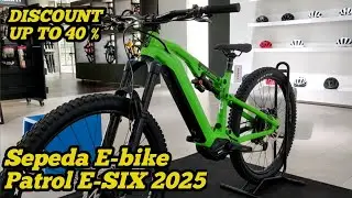 SEPEDA E-BIKE PATROL E-SIX 2025 ‼️ DISCOUNT UP TO 40%...