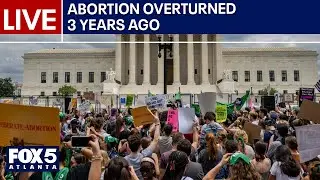 WATCH LIVE: Lawmakers hold a news conference 3 years after Roe v. Wade was overturned