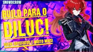 GENSHIN IMPACT COMO BUIDAR O DILUC DPS TIER 0