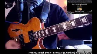 Freeway Switch 3x3-03 Demo in a 2 Humbucker ES-335-Type Guitar (Greg Bennett) w/ Wilkinson PUs