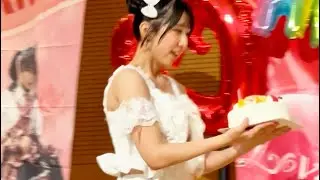 メリクリ (風衣装】 縦　Mihiro ⑧ ケーキ 250817 Mihiro生誕祭 / 倉敷 4k60p