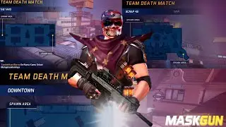 ИГРОВОЙ ПРОЦЕСС КОМАНДНОГО СМЕРТЕЛЬНОГО СРАЖЕНИЯ - ЧАСТЬ 3 ☠️☠️☠️ || MASKGUN MULTIPLAYER FPS 2022 🇮🇩🔥🔥🔥