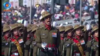Assam Regiment Marching Contingent 💪 2026, Badluram ka Badam Zameen Ke Neeche Hai