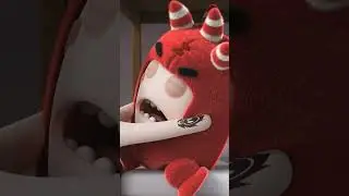 Let me Sleep! #shorts | Oddbods | Moonbug No Dialogue Comedy Cartoons for Kids