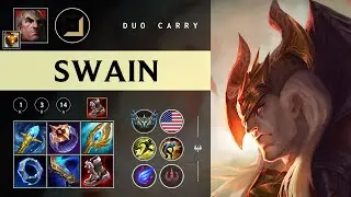Swain Carry vs Akshan - NA Challenger Patch 26.02