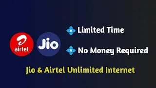 Jio , Airtel & VI Unlimited Data Dark tunnel Method New