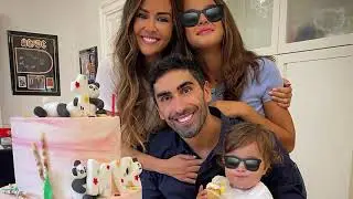 Palmas e Magnini festeggiano in famiglia 1 anno della figlia Mia