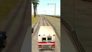 Эволюция реакции NPC на машину скорой помощи в играх GTA - #gta5 #gta #gtaonline