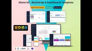 Bootstrap Admin  Dashboard Templates &ndash; Materiel