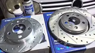 MK4 FRONT BRAKES & ROTORS AND SUSPENSION WORK