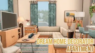 DREAM HOME DECORATOR APARTMENT 🏢 // Sims 4 Speed Build