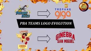 PBA Teams Logo Evolution (Updated) + Old Teams