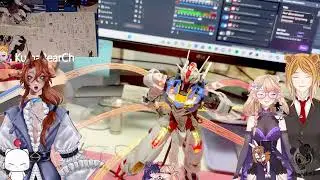KOSMOS LED DAYYYY!!!! Full Mechanics 1/100 Gundam Aerial !grug !song !jumpscare