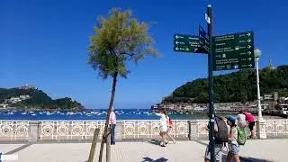 San Sebasti&aacute;n Donostia Royal beaches in Europe.  The famous 