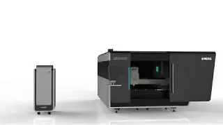 G.weike upgrade whole  cover fiber laser metal cutting machine LF3015P