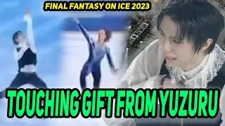 Yuzuru Hanyu was gorgeous, and his gift to Johnny Weir moved the soul. Yuzuru performed Weir program