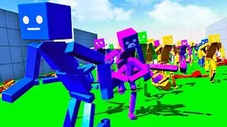 I Built A Zombie Army That Wants To Eat Me - Fun With Ragdolls The Game