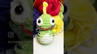 A little peek at how Signal the Frog is born 🐸 #crochet #amigurumi #geocaching #geocachingmascot