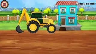 Construction swimming pool in Jcb 🙀|| #viral #games #cartoons #gamespoints #truck #jcb