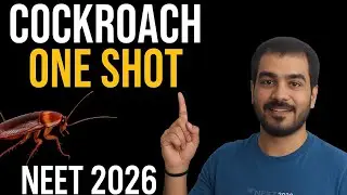 &ldquo;Cockroach NEET 2026 One Shot🔥 &ndash; Full NCERT!&rdquo; #neet2026 #viral 