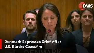 UN SPEECH: Denmark Shows Grief as U.S. Vetoes Ceasefire | AC1F