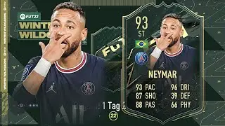 FIFA 22: NEYMAR JR 93 WINTER WILDCARD PLAYER REVIEW I FIFA 22 ULTIMATE TEAM