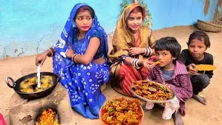 बड़ी गोत्नी अपने बच्चों को पकोड़े खिलती ही तो देखिये छोटी गोत्नी देखकर कैसे जलती है#kiransinghcomedy