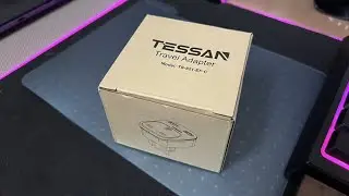 TESSAN Malaysia to Indonesian Travel Adapter Korea Plug with 2 USB Ports #malaysia #tessan
