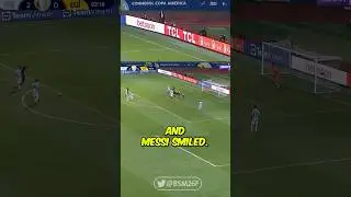 Throwback to Messi when he was in the Copa America finals in 2021
