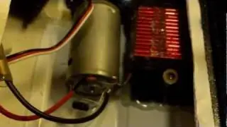 СТРЕСС-ТЕСТ И ИЗМЕРЕНИЕ ТЕПЛА МОТОРА RC TRAIL NQD JET BOAT