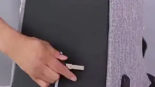 Anti-Theft Backpack With USB Port