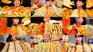 THE BEST OF KOREAN MANDU MUKBANG COMPILATION 💯 SATISFYING ASMR VARIOUS DUMPLING EATING SHOW
