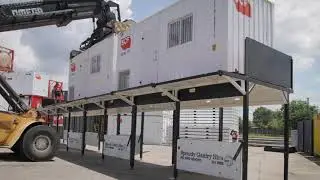 SCF Containers - 10KPA Platforms + Gantry
