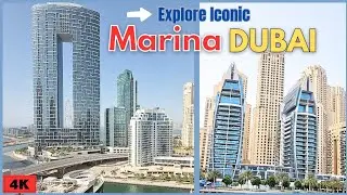 Exploring Dubai Marina Walk: A Stunning Daytime Walking Tour 2024