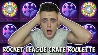 Rocket League CRATE OPENING ROULETTE #2! - WIN THESE ITEMS! | CC1, CC2, CC4 Crate Opening