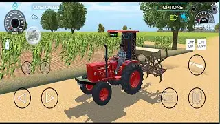 Mahindra tractor Farming mod indian vehicle simulator 3d #mahindratractor