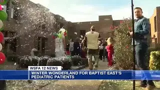 Winter wonderland for Baptist East's pediatric patients
