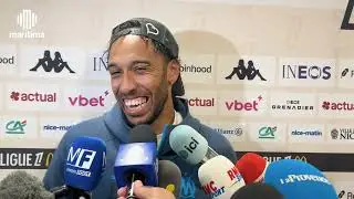 Nice - OM (1-5) : Aubameyang se f&eacute;licite d'avoir 